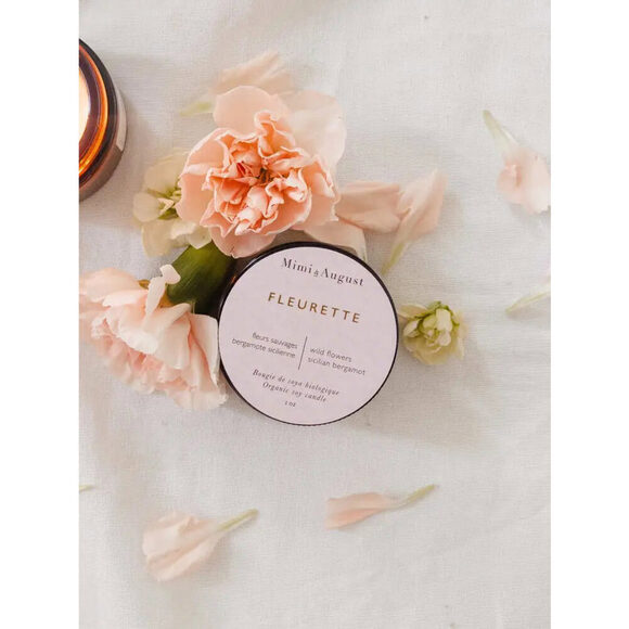 Fleurette - Mini Candle 2 oz - Picture 2 of 3